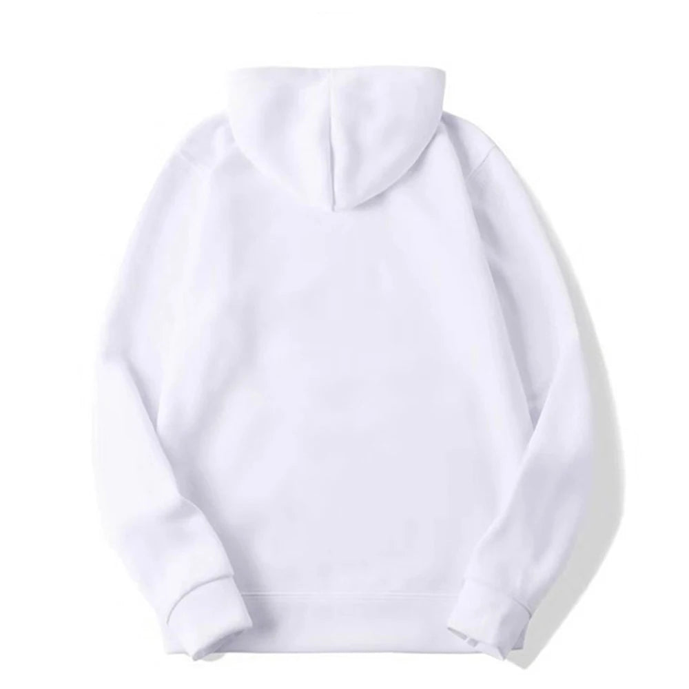 Plain Pullover Fleece Hoodie