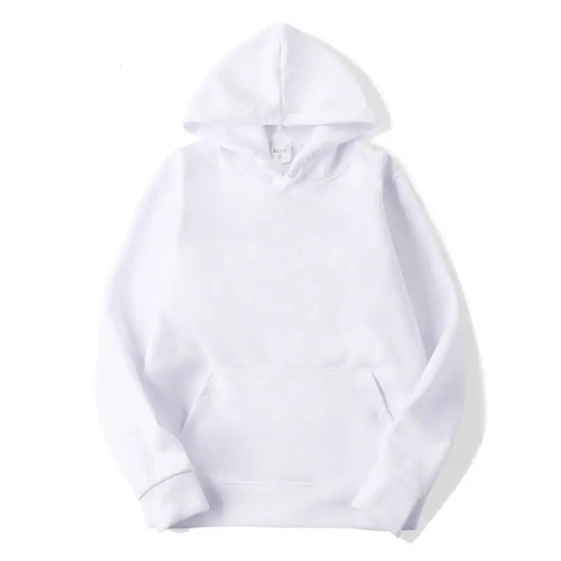 Plain Pullover Fleece Hoodies